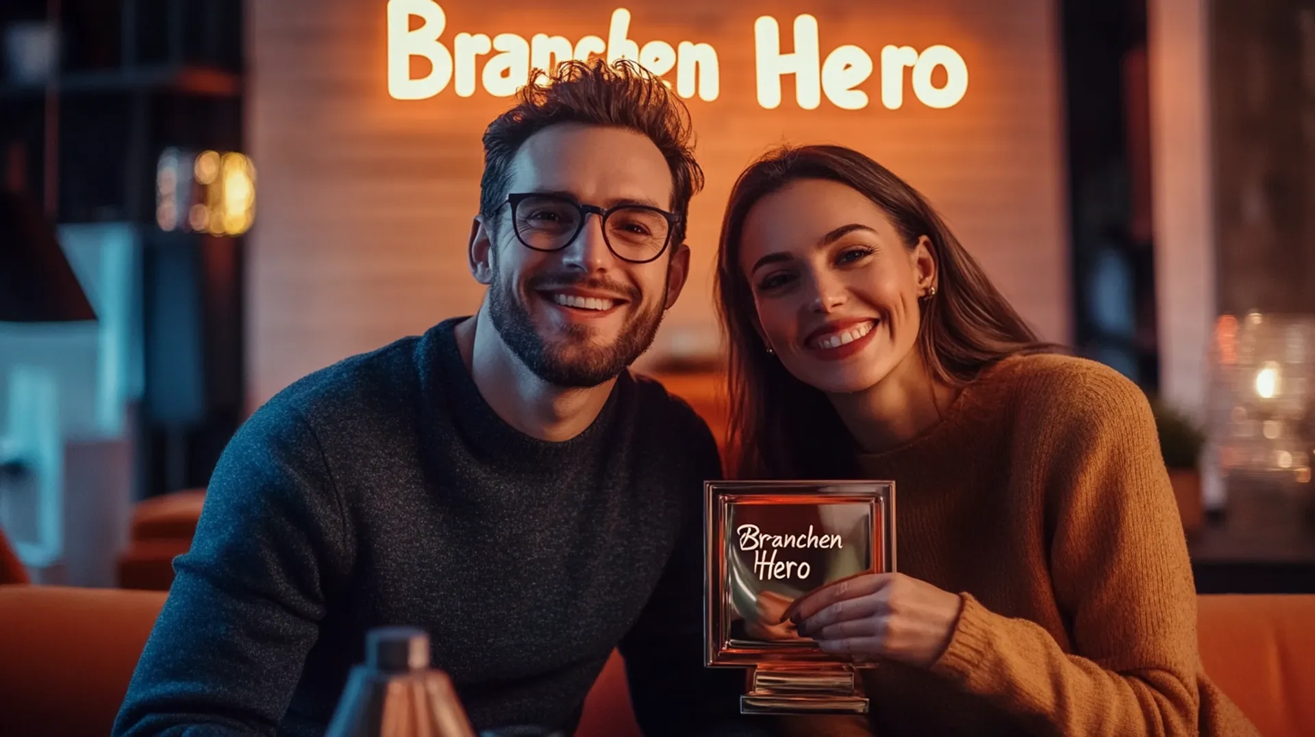Branchen Heros freuen sich