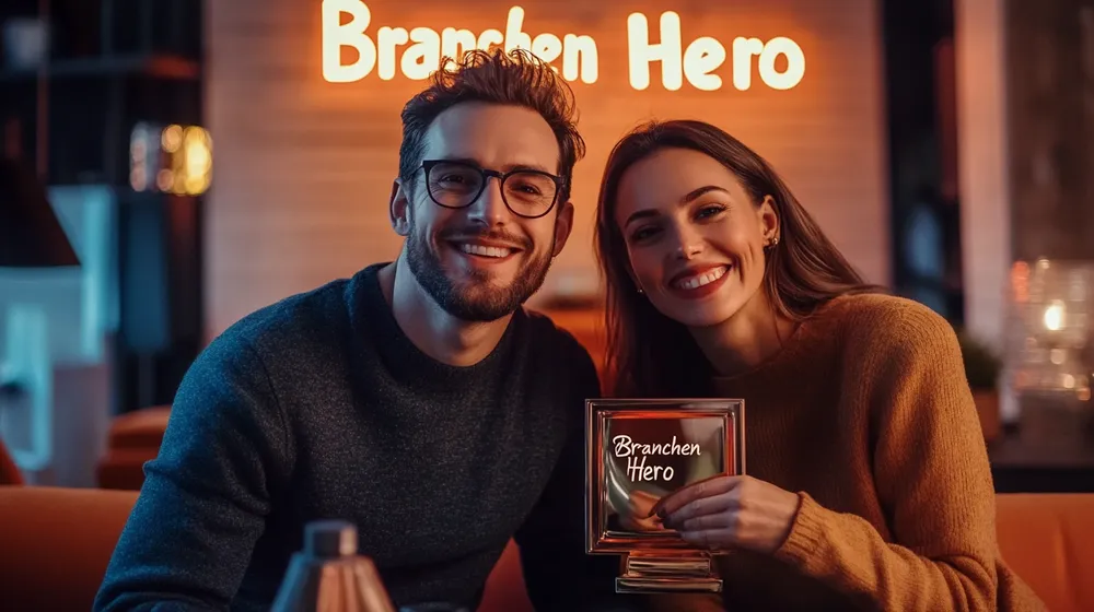Branchen Heros freuen sich